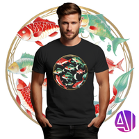 FISH-LIFE2 | Koszulka z nadrukiem | generowane przez AI | APEXAI10010